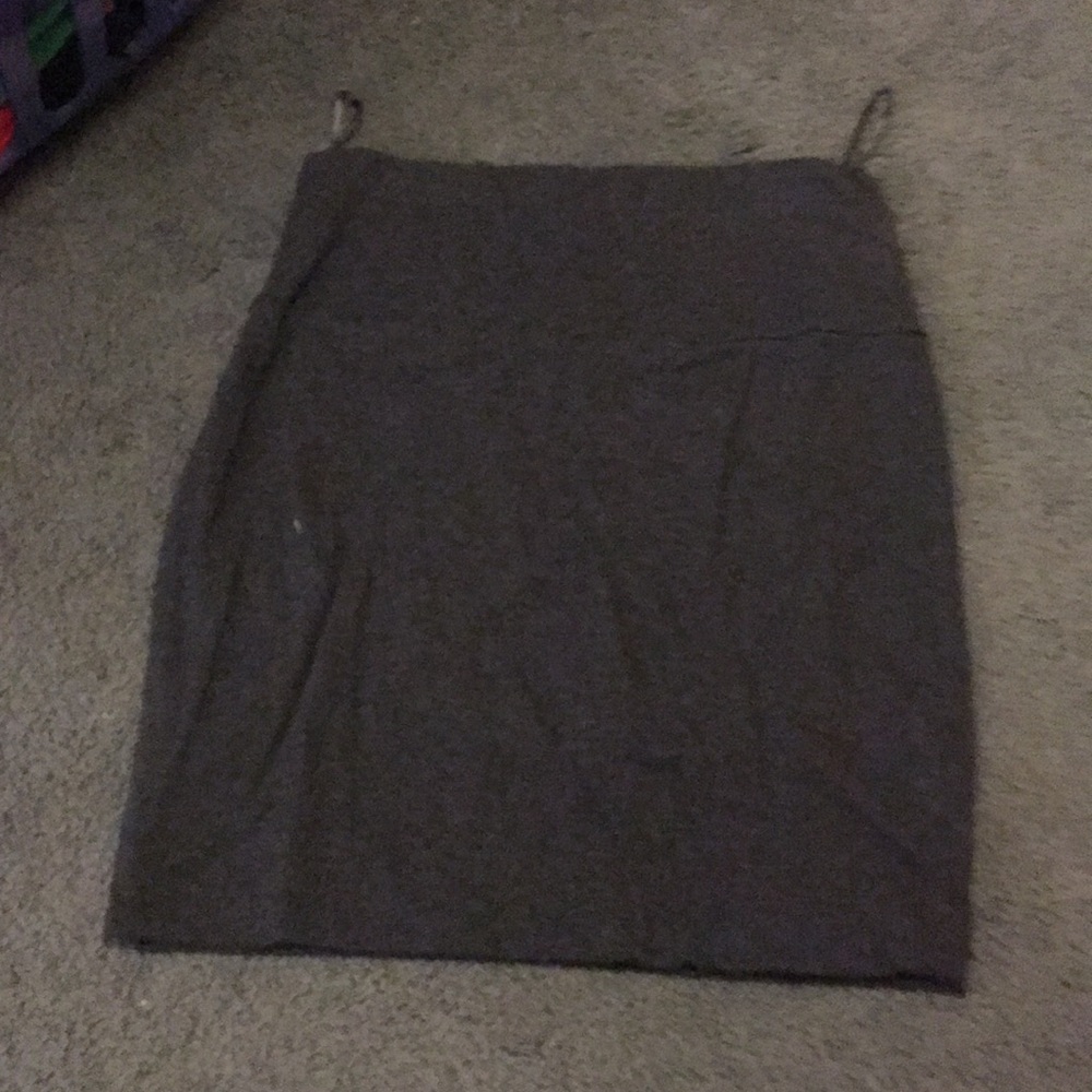 Mini skirt.